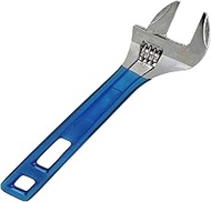 E-Value EWM-36B Wide Monkey Wrench, Total Length: 9.8 inches (250 mm), Maximum Mouth Width: 1.4 inch