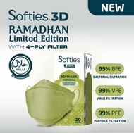 MASKER SOFTIES KF94 3D LIMITED EDITION SPECIAL RAMADHAN - MASKER MEDIS SOFTIES NEW - 317001