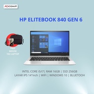 Laptop HP Elitebook 840 G6 Core i5/i7 Gen8 Ram 8-16 SSD 256-gb-512gb