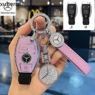 suitable for Mercedes-Benz A E C GLS350 S450 GLA200 key case logo lanyard GLA key cover