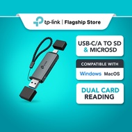 TP-Link UA430D 2-in-1 USB3.0 Type-C&A to SD MicroSD TF 3.0 Card Reader for PC Laptop