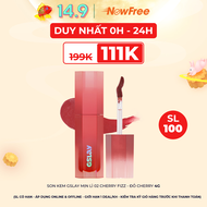 Son Kem Gslay Mịn Lì 02 Cherry Fizz - Đỏ Cherry 4g