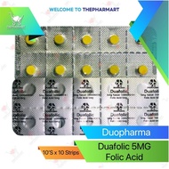 Duopharma Folic Acid DUAFOLIC 5mg (100 BIJI )