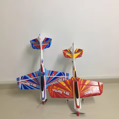 Scale Remote Control Aircraft 1000mm Wingspan 15E F3D-1000 Sky Spirit 3D Aerobatic Performance Plane