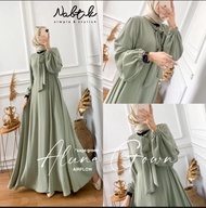 gamis crinkle terbaru// gamis modern /… gamis crinkle viral / gamis cika krinkle/ gamis crnkle terba