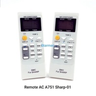 [BP] REMOT ac sharp 1/2pk sampai 2pk