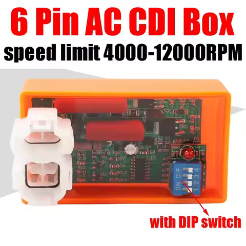 For SKUA150 CRF230 CS125 DM200 RACIN AC CDI GY6-125 GY200 YABEN50 XR250R Dialin Speed Limit 4000-120