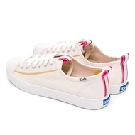 KEDS2021 new two-color round toe lace-up all-match low-top canvas shoes casual white shoes design niche good