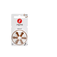 Size 312 Siemens/Signia Hearing Aid Battery – Exp. 01/2029
