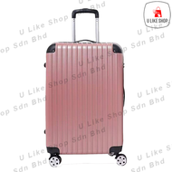 28 inch XL ABS suitcase ready stock luggage 28inch hello plain beg bagasi