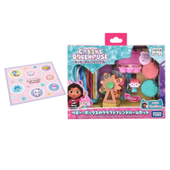 日本 Gabby's Dollhouse 餐布 + 日本版 Gabby's Dollhouse Baby Box Cat Craft-A-Riffic 房間套裝