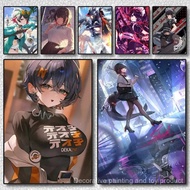 -Ellen J-Joe Anime Poster Print Home Bedroom Living Room Wall Decoration,No Frame Canvas Painting Gi