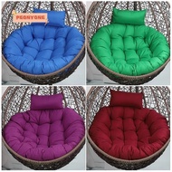 PEONYTWO Egg Chair Cushion Seat Pad, 105cm Thickened Swing Chair Mat, Durable Outdoor Supply Hammock Floor Cushions Rocking Chair Seat Mat Tatami
