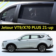 Magnetic For Jetour VT9/X70 PLUS 2021-Up Car Window Sunshade Sun Shade Car Curtains Car Accessories