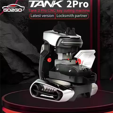 NEW Android System 2M2 Tank2pro Tank PLUS CNC Auto Key Cutting Machine via Bluetooth with Database L