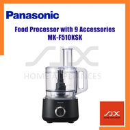 Panasonic Food Processor with 9 Accessories MK-F510KSK / MK-F510