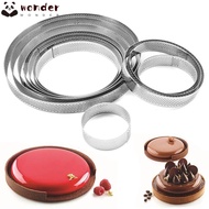 WONDER Tartlet Molds DIY Perforated Stainless Steel Circle Mould