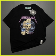 ▪ ❁ HITAM Orifake - METALLICA Damage Justice Black T-Shirt