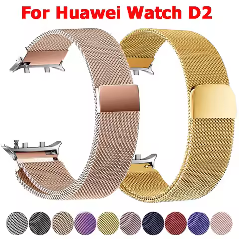 Stainless Steel Milanese Band For Huawei Watch D2 Magnetic Bracelet Replacement Strap For Huawei Wat