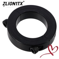 ZLION1TX Double Split Clamping Collar, Black Carbon Steel Shaft Collars, Set Screw Style Inner Diame