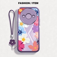 YBD Phone Case For Redmi A3 A3X Xiaomi POCO C61 4G INS Flower Trend Ultra-thin Silicone Soft Clear S