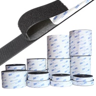 3 Meters/Roll Self Adhesive Velcro Tape Heavy Duty Hook and Loop Tape Fastener Home Decoration DIY Velcro Strap