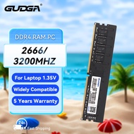 GUDGA Bộ nhớ RAM DDR4 4GB 8GB 16GB 32GB RAM 2666MHZ Dimm 1.2V 260Pin Máy tính xách tay kênh kép