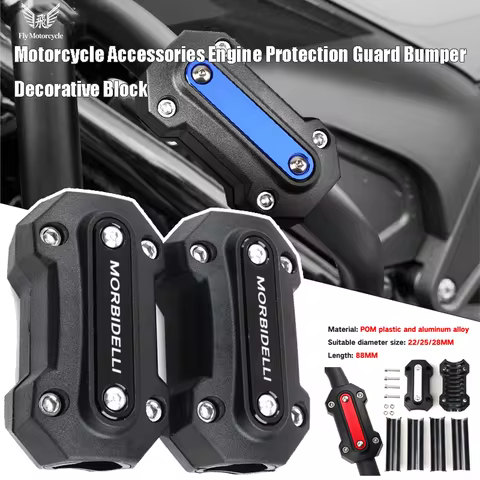 Moto Accessories Engine Protection Guard Bumper Decorative Block For Morbidelli T1002VX T 1002 VX F2
