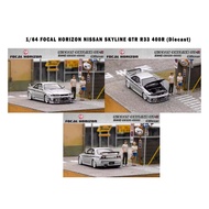 Focal Horizon Nissan Skyline GTR R33 400r (diecast 1/64)