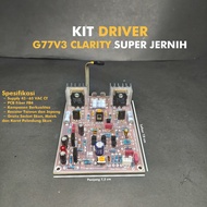 G77V3 Clarity Super Clear Driver Kit G77V3 Clarity Super Clear Driver Kit