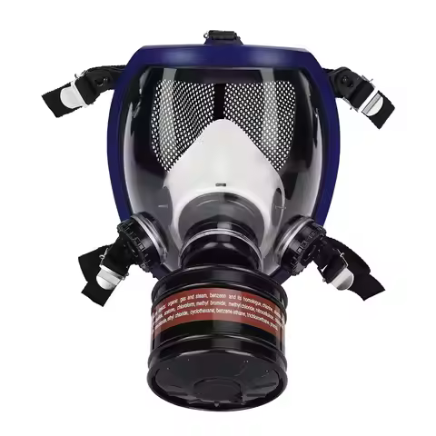 Full face respirator Gas Mask 40 mm activated carbon filter canister Suitable for fumes Chemical, sp