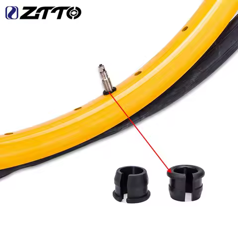 ZTTO 8PCS MTB Road Bike Schrader Valve to Presta Rim Adapter Convert Valve Plug Inner Tube Adapter R