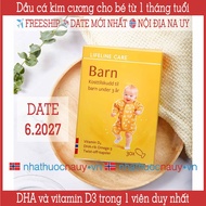 Diamond fish oil - Lifeline Care Barn - DHA for 1 month old baby - New model 2027 - Genuine Norway