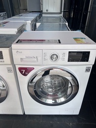 LG 樂金 纖薄前置式洗衣機 (7kg, 1200轉/分鐘) WF-T1207KW Washing Machine