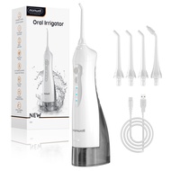 Oral Irrigator D52 Portable Dental Water Flosser USB Rechargeable Water Jet Floss Tooth Pick 4 Jet T