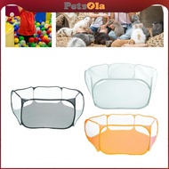 [PETSOLA] Hexagon Kids Ball Pit Foldable for Kids Girls Boys Yard Fence Ball Play Pool