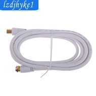 1.8m Male to F type Male Coaxial TV Antenna Cable
