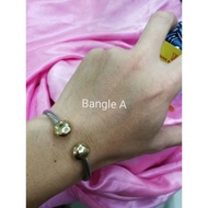 Bangle lelaki Stainless steel 316 L