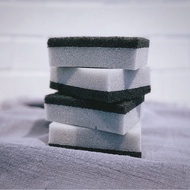 [peacefy Pure Cleaning] Safe Sponge Vegetable Melon Cloth 4 In A Set| Does Not Contain Gold Steel Gr