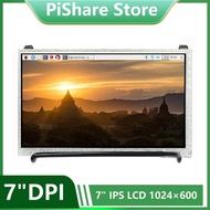 7inch DPI LCD IPS Display 1024×600 for Raspberry Pi4 / PI3B+ / PI3B / PI Zero 2W