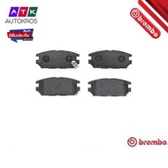 ผ้าดิสเบรคหลัง LANCER EVOLUTION 5 6 7 1998-2001 PAJERO เหลี่ยม 1983- SPACE WAGON 1998- P54 025B BREM