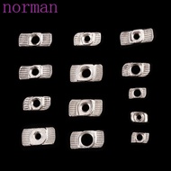 NORMAN Thread T Nut Multi Size Home Improvement EU Standard M3-M8 T-Slot Aluminum Profiles
