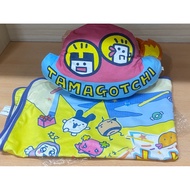 Tamagotchi Ichiban Reward B 2 In 1 Pillow Blanket Airplane BANDAI