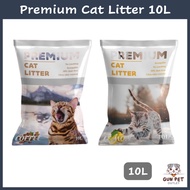 GUN PET Premium Super Clumping Cat Litter Sand 10L 7KG Pasir Kucing Premium 10L 猫砂 Super Cheap