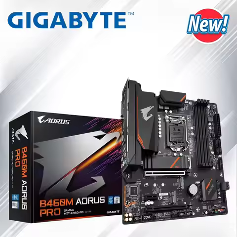 New Gigabyte B460M AORUS PRO motherboard DDR4 128GB PCI-E 3.0 M.2 HDMI-compatible Display 1200 Micro