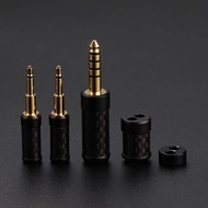 4.4Headphone Upgrade Cable Accessories Splitter Slider mmcx Black Carbon Fiber mmcx Tianlong7200 0.7