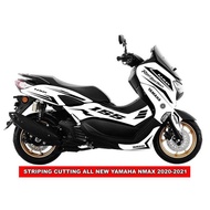 STICKER CUTTING YAMAHA NMAX 2020 2021 CUTTING STICKER LIS BODY MOTOR NMAX 155
