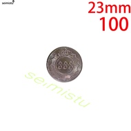 100pcs Coin Token Stainless Steel Game Tokens Classic Crown For Coin Acceptor Arcade Game Crane Claw