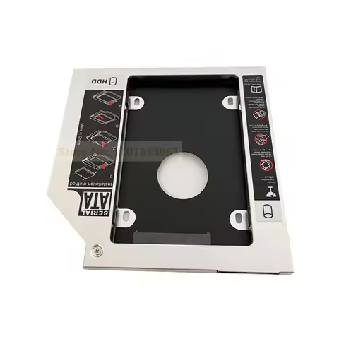 9.0mm 2nd SATA Hard Drive HDD SSD Optical Bay Caddy Bracket for HP ProBook 655 650 645 640 G1 G2 G3 