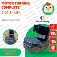 Motor Turning 230/60 Powermaster Sparepat Jamesway Part Number 214C-61-4134